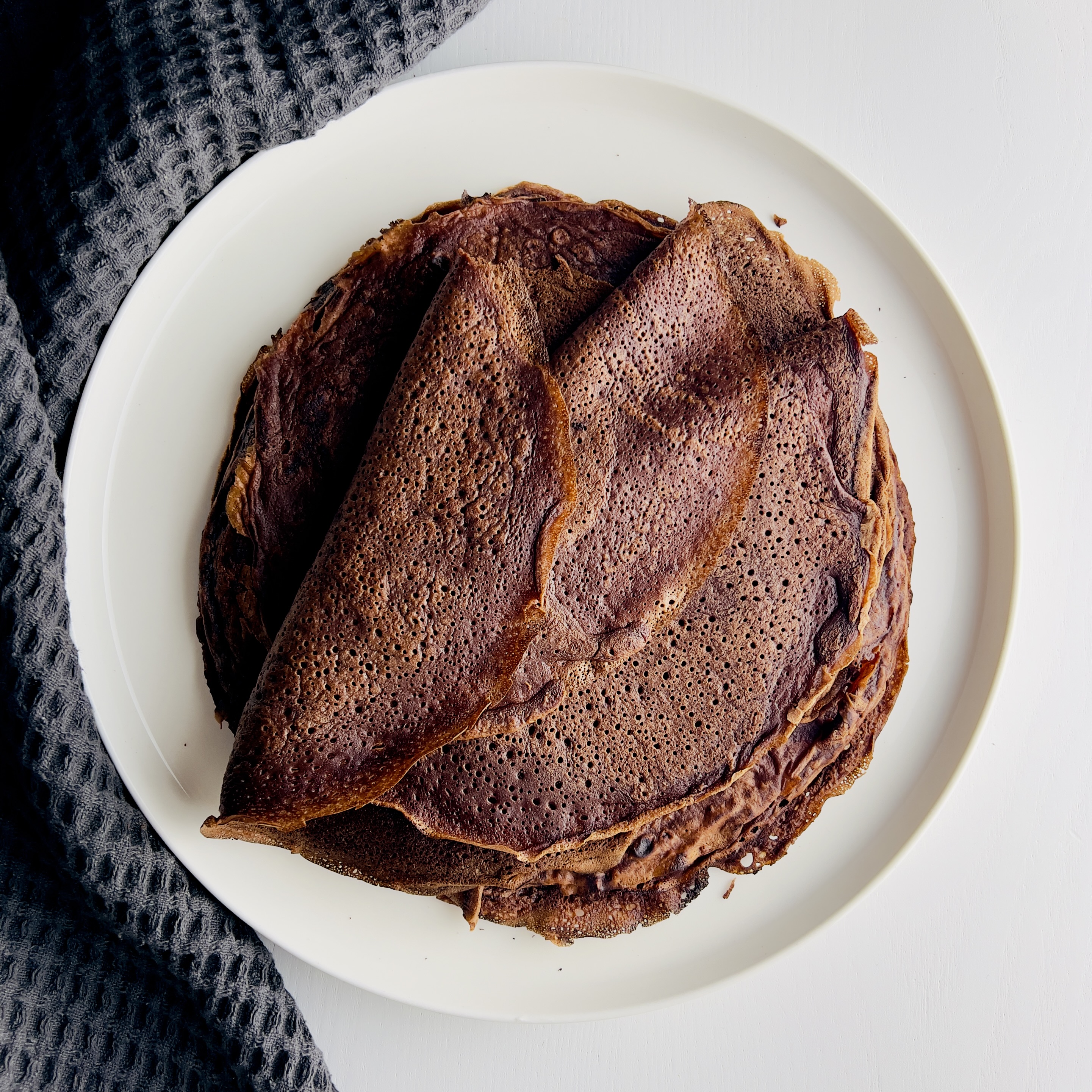 Crêpes au chocolat