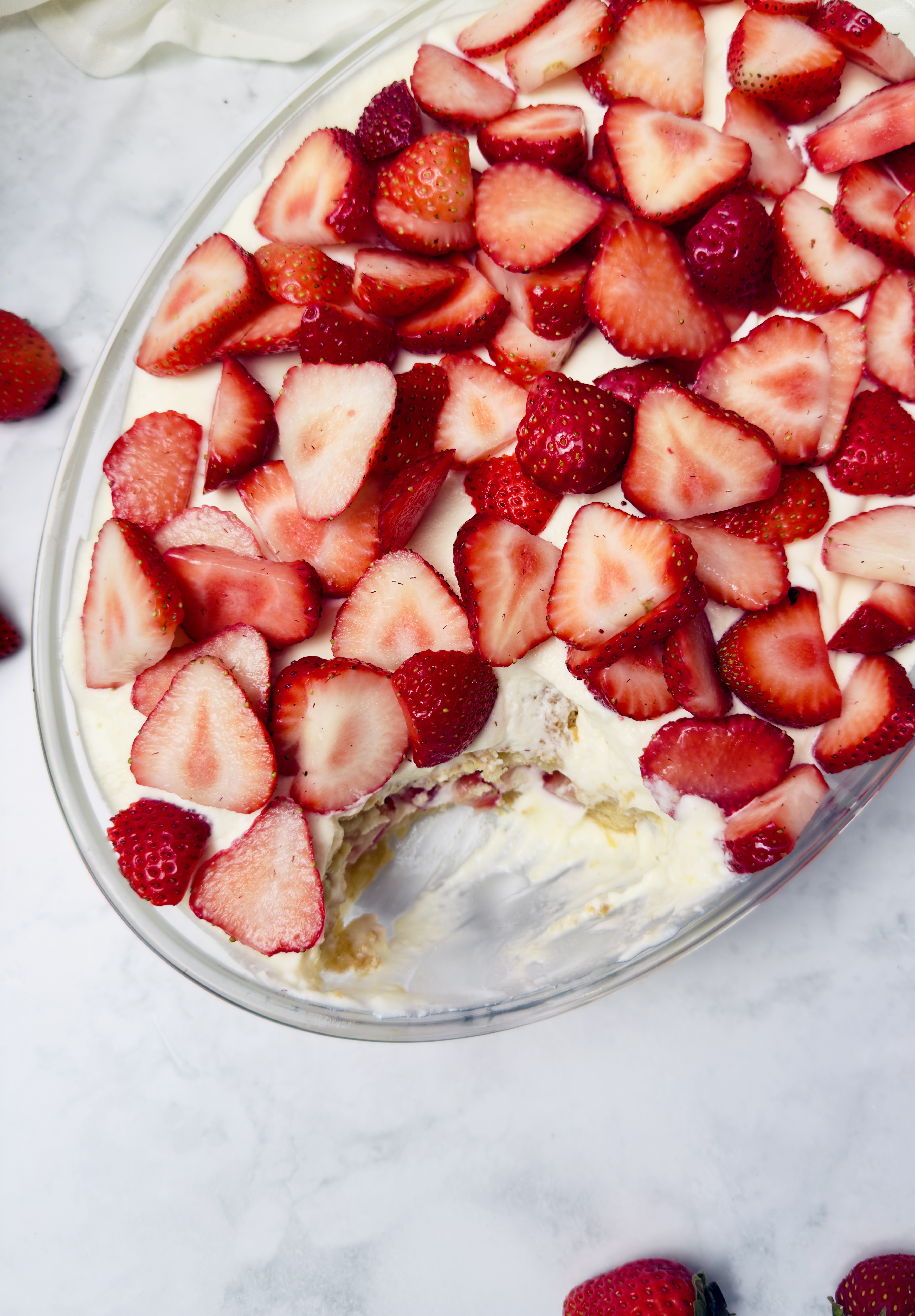 Tiramisu aux fraises