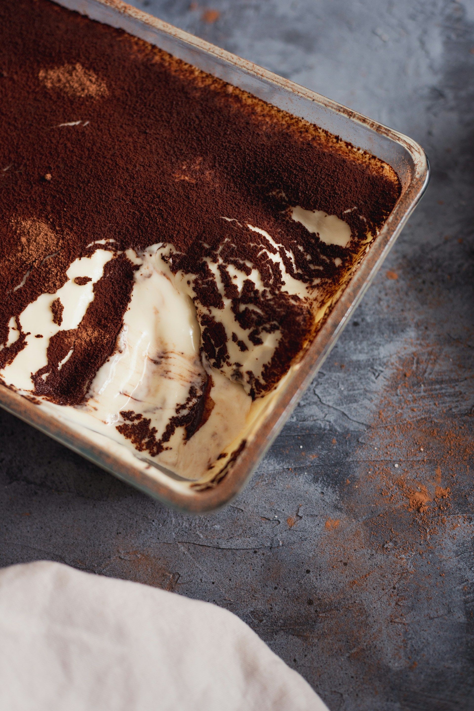 Should you cover tiramisu in the fridge?