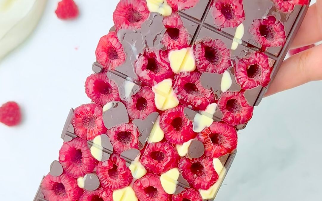 Tablette chocolat-framboises façon Franui