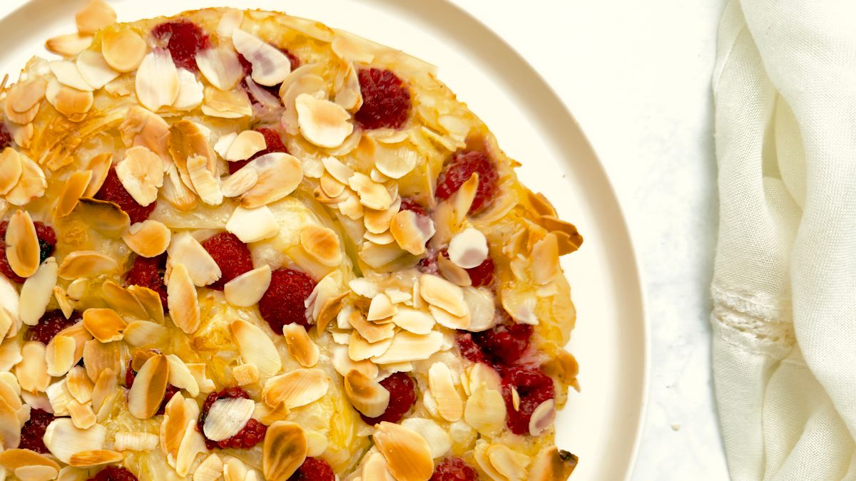 Crinkle Cake aux framboises