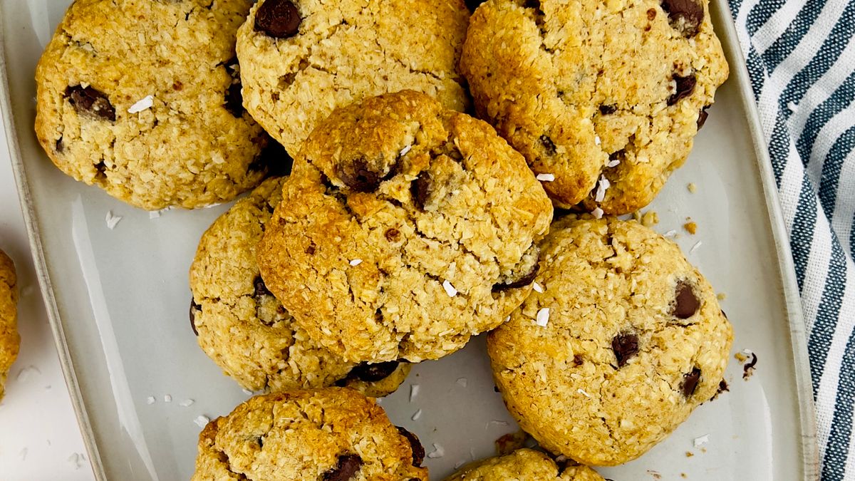 Cookies au chocolat et noix de coco